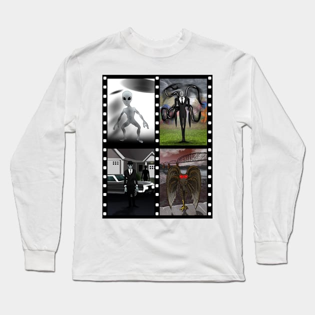 Cryptozoology, Cryptids and Forteana series 4 Long Sleeve T-Shirt by matjackson